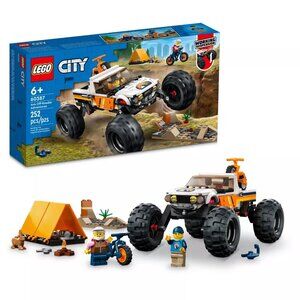 LEGO City 4x4 Off-Roader Adventures Monster Truck Toy 60387 - New in box!